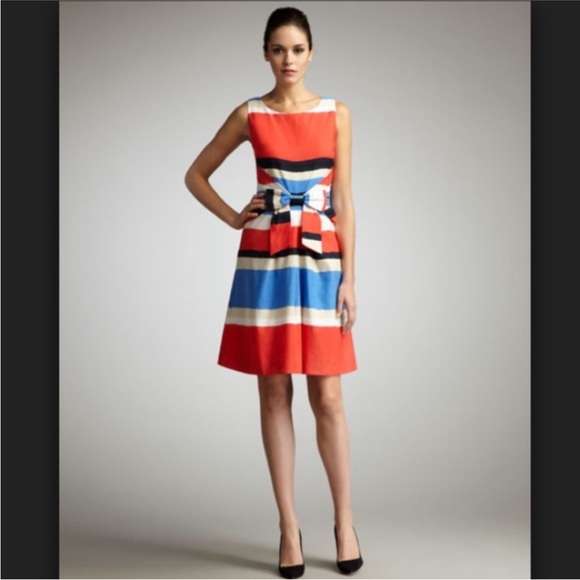 Kate Spade Jillian Dress Multi-Colored All Aboard - Picture 1 of 9
